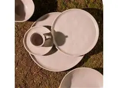 Conjunto C/ 6 Pratos Sobremesa Porto Brasil Bio Stoneware Mahogany - 2