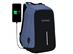 Mochila Gadnic South Port Porta Notebook Antirrobo Azul  - 0