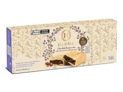 Combo Delícias Haoma: 2 Barras de Chocolate Branco Recheio Avelã 250g - 1