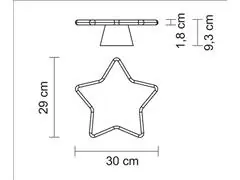 Suporte para doces de Natal Tramontina com acabamento em Óleo - 4