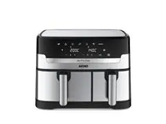 Fritadeira Airfryer Arno Dual 5,2L+3,1L Inox Digital 1800W AFD2