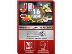 Multiprocessador Arno 700W 16 Funções Marfim MP62 - 3