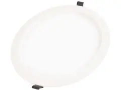 Plafon LED Tramontina Redondo de Embutir Slim 420lm 6W 6500K LuzBranca