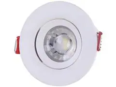 Spot LED Tramontina Redondo 5W 3000K Luz Amarela - 0