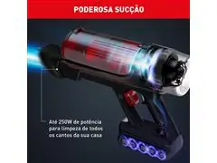 Aspirador de Pó Sem Fio Arno X-FORCE FLEX 9.60 RH20 Bivolt - 9