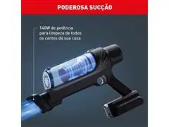 Aspirador de Pó Sem Fio Arno X-PERT 7.60 RH6A Bivolt - 5