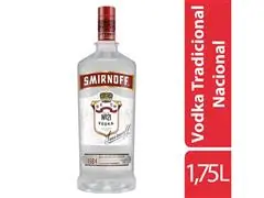 Vodka Destilada Smirnoff No.21 Red Garrafa 1,750 Litros