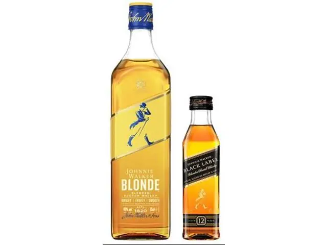 Compre Whisky Johnnie Walker Blonde 750ml e Ganhe 1 Black Label 50ml