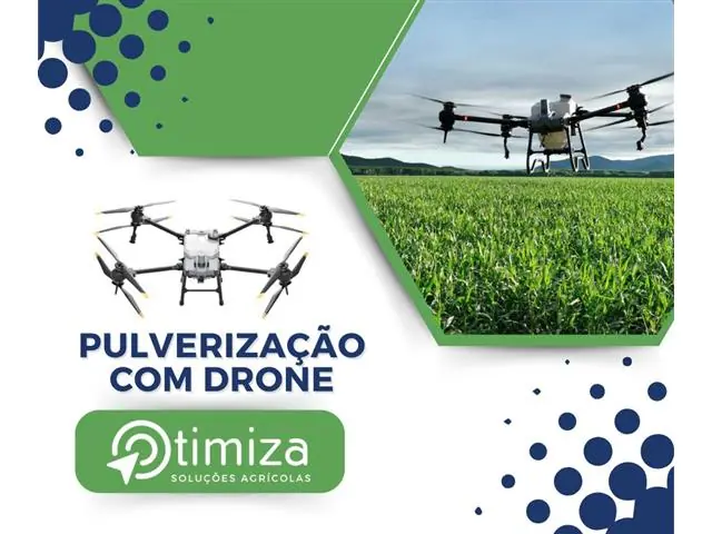 Pulverização com Drone