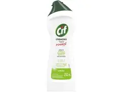 CIF Cremoso Limpeza Milagrosa Remove 100% da Sujeira Limão 250ML