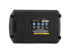Bateria 18 V VONDER íons de lítio linha intercambiável 5 Ah IBV 1850 - 2