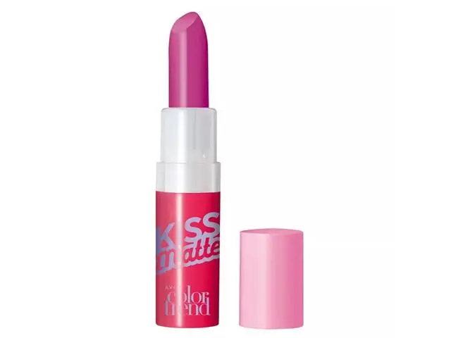 Batom Kiss Matte Avon Rosa Bikini