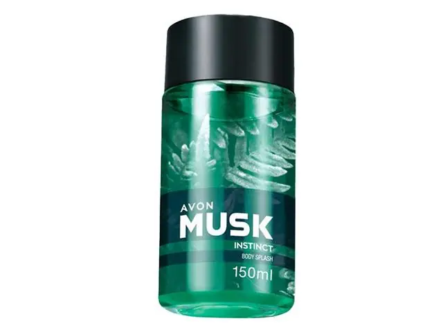 Body Splash Avon Musk Instinct 150ml