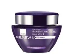 Creme Avon Renew Platinum Noite 50g