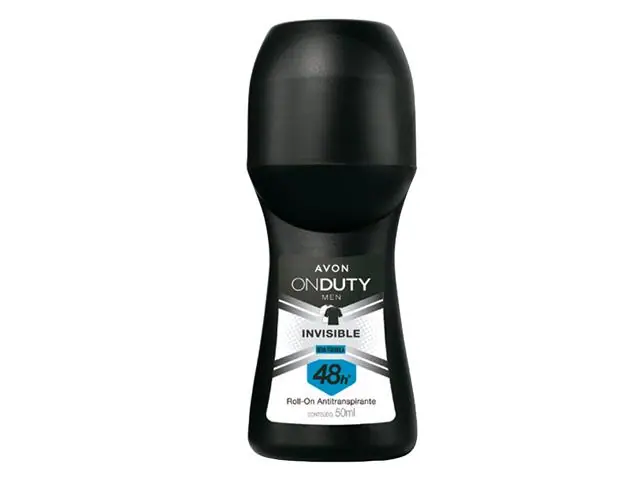 Desodorante Roll On Avon On Duty Men Invisible 50ml