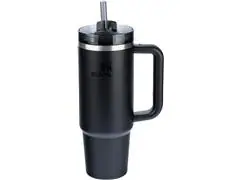 Copo com Canudo Stanley Quencher 2.0 Black 1,180 Litros - 0