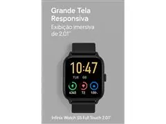 Smartwatch Infinix Watch S5 Full Touch 2.01" 200 Modos +7 Funções IP68 - 7