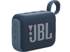 JBL Bocina Portátil GO 4, Inalámbrico, 4.2W RMS, Azul