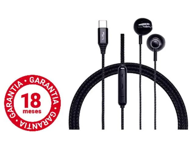 Fone de Ouvido Lity F11P C/ Fios Intra Auricular com Microfone Tipo C