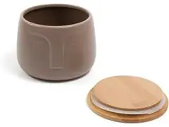 Pote Rosto Dolomita com Tampa de Bambu Oikos Fendi - 1