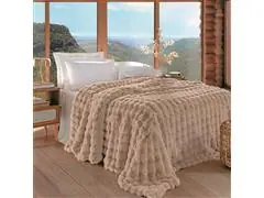 Manta Casal Buettner Aspen Bubble Rabbit Bege - 2