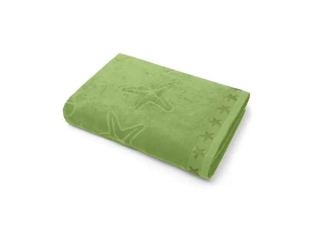 Toalha Buettner Estrela do mar Praia 81x150 Verde Sálvia