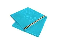 Toalha Buettner Borboleta Praia 81x150 azul topázio