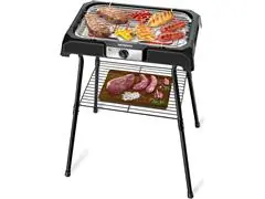 Churrasqueira Elétrica Grand Steak & Grill II 2000W Preta Mondial 110V