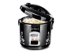 Panela Elétrica de Arroz Mondial Fast Rice 5 Premium Preta 110V - 0