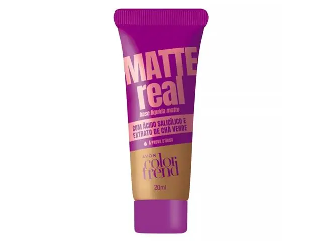 Base Líquida Avon Color Trend Matte Real 320 Q