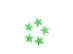 Kit 100 Estrelas Fluorescentes Neon Adesivas Gadic - 4