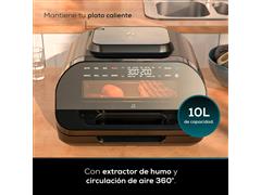 Air Fryer Tours Peugeot 10 lt+ Grill + Horno con Panel Digital  - 2