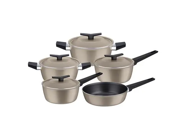 Panela Tramontina Spezia Induction em Alumínio Antiaderente Areia 18cm