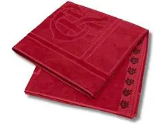 Toalha Buettner Jacquard Futebol Flamengo Vermelha Barra Trabalhada - 1