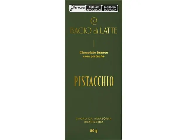 Chocolate Bacio di Latte Pistache 80g