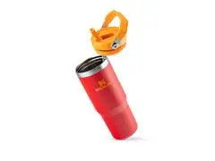Garrafa Térmica Stanley Tumbler Flip Straw Chili 887ML - 2