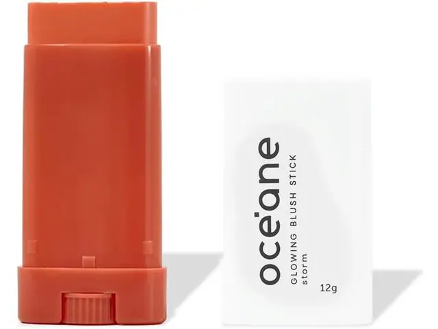 Blush em Bastão Laranja - Glowing Blush Stick Storm Océane Limited 12g
