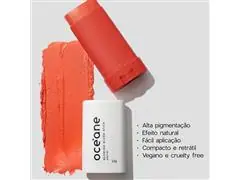 Blush em Bastão Laranja - Glowing Blush Stick Storm Océane Limited 12g - 2