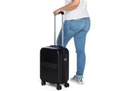 Mala De Bordo C/ Rodinha Gocase Preta - 7