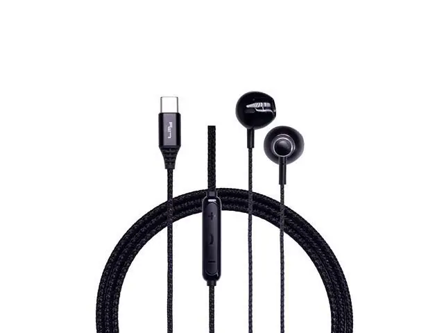 Fone de Ouvido Lity F11P C/ Fios Intra Auricular com Microfone Tipo C