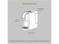 Cafetera multicápsula compatible con nespresso, dolce gusto y café mol - 3