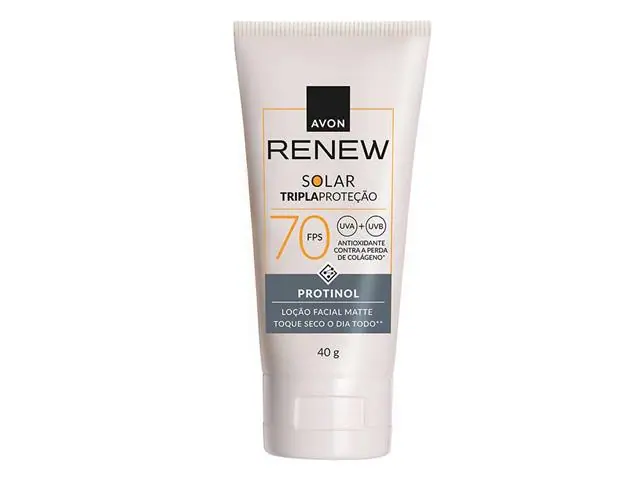 Loção Solar Avon Anew Solar Restage FPS 70