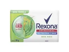 Sabonete Barra Antibacterial Erva Doce Rexona 84g - 0
