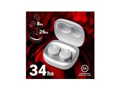 FONE BLUETOOTH BUD – ANC INTELIGENTE | 34H | 2 MIC (T14V - VERDE) - 6