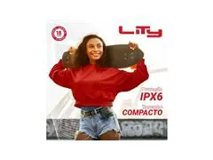 Caixa Bluetooth 10W 8hs SD Card - Verde (B13V) - 3