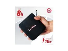 Caixa Bluetooth 10W 8hs SD Card -  Azul (B13A) - 3