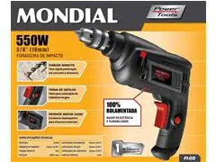 Furadeira De Impacto Mondial 550W 110v - 1