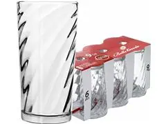 Conjunto com 6 Copos Long Drink Arlo 235ml