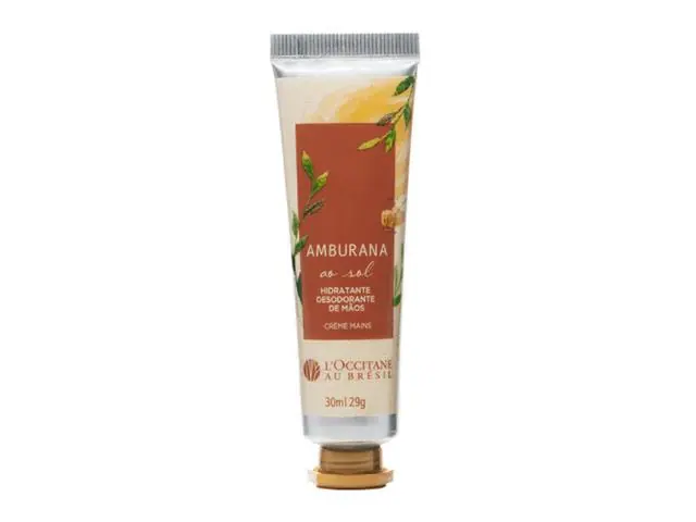 Creme Desodorante de Mãos L'Occitane au Brésil Amburana ao Sol 30ml