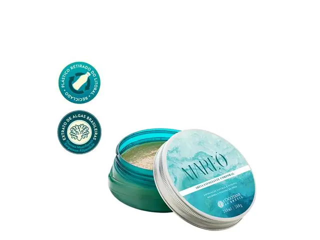 Areia Esfoliante Corporal L'Occitane au Brésil Mareô 200ml